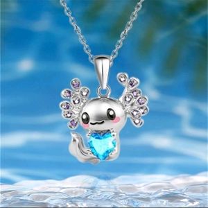Cute Axolotl Necklace